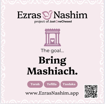 Ezras Nashim Bring Mashiach Necklace 