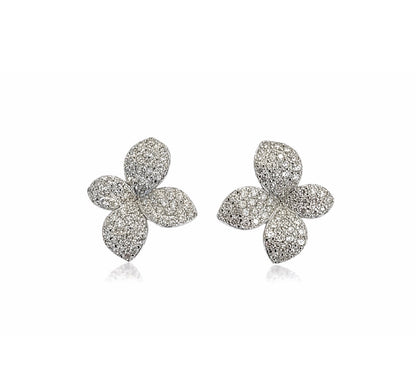 CZ Petal Studs 