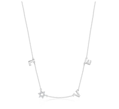 Love Star of David Necklace 