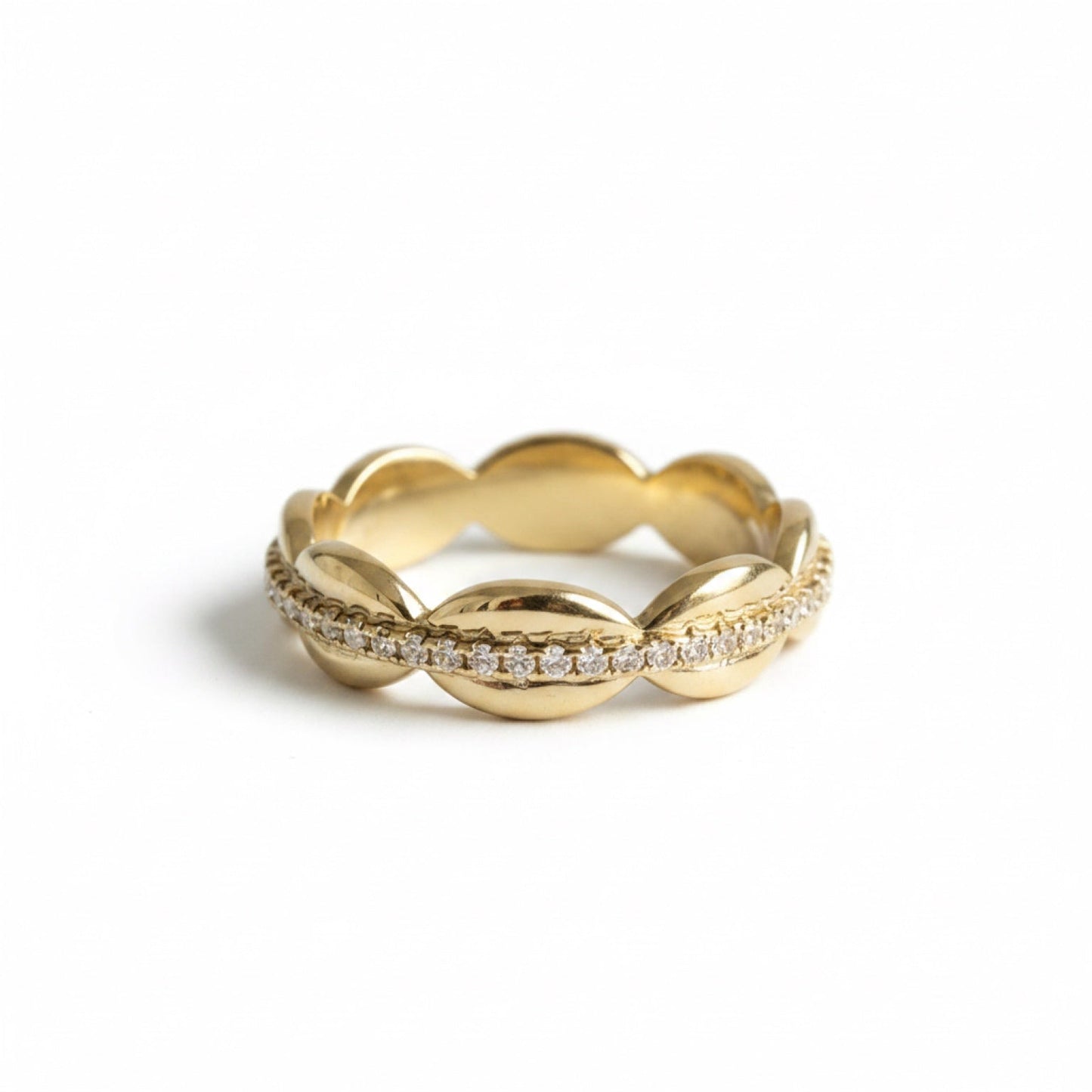 Pave Shell Ring 