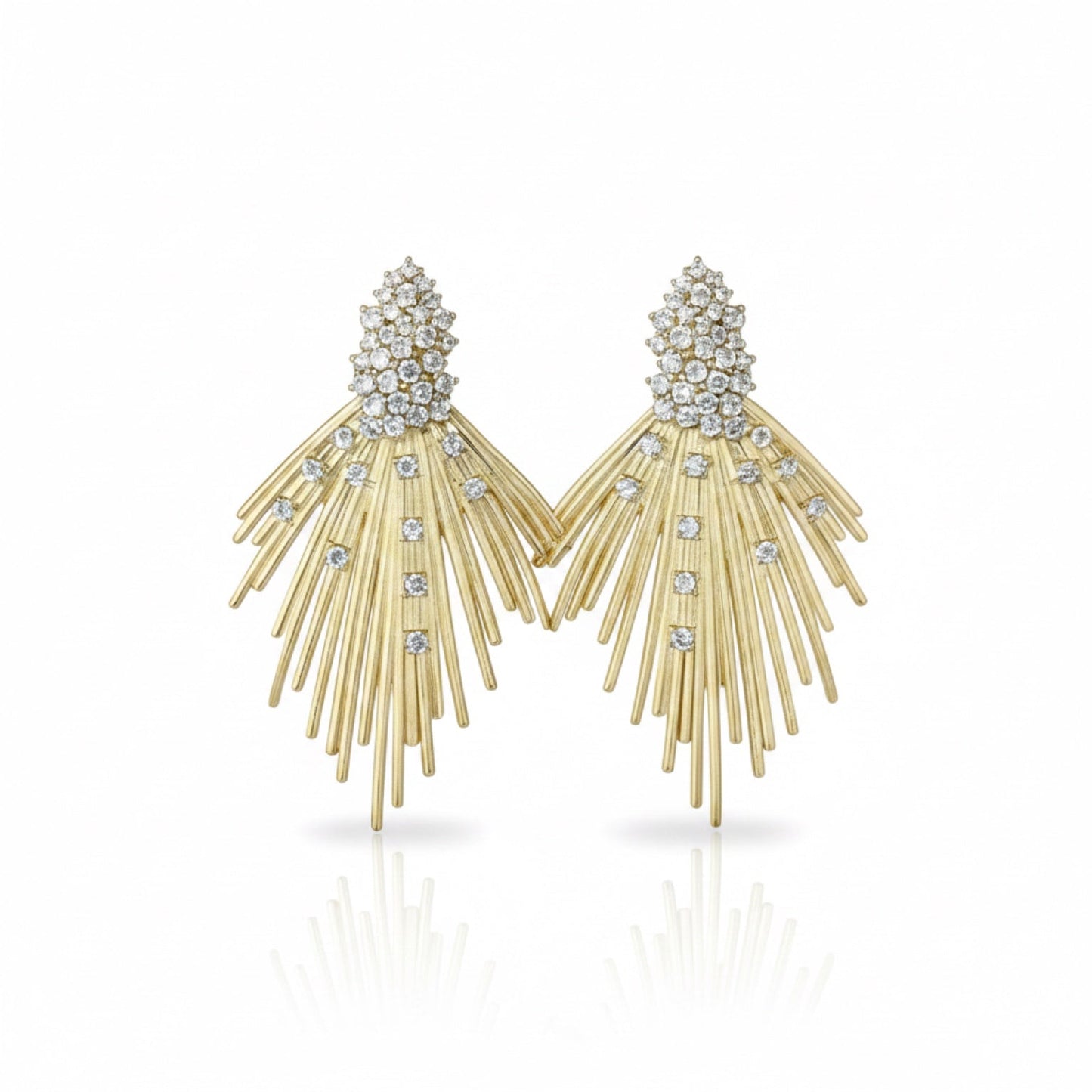 Sunburst Statement Earring 