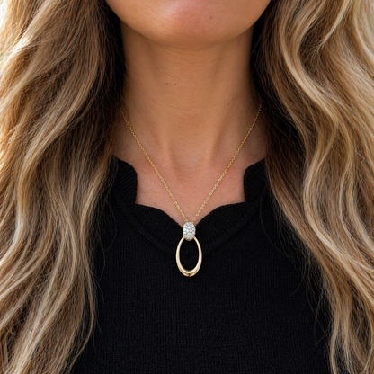 The Golden Loop Necklace 