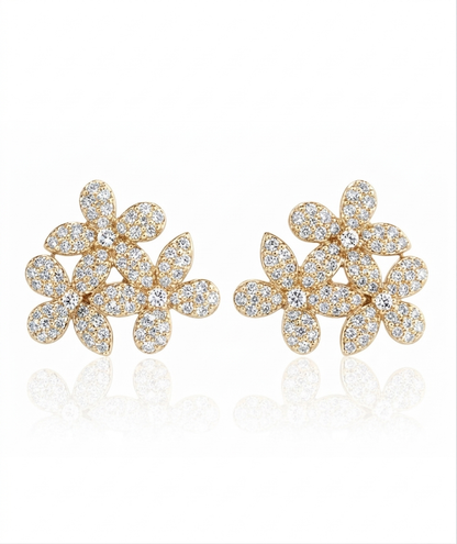 Flower Bouquet Studs 