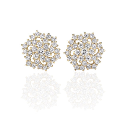 Diamond Lace Studs 