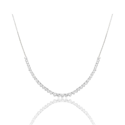 Graduated Tennis Necklace 