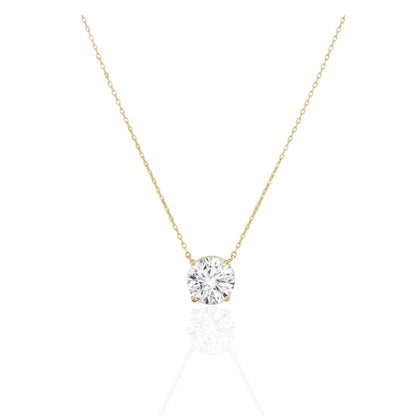 Solitaire Stone Necklace 