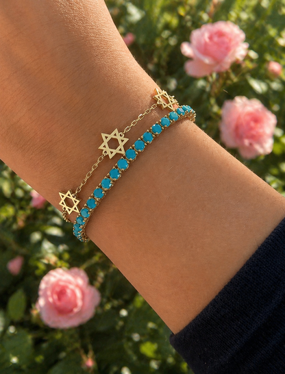 Turquoise Tennis Bracelet 