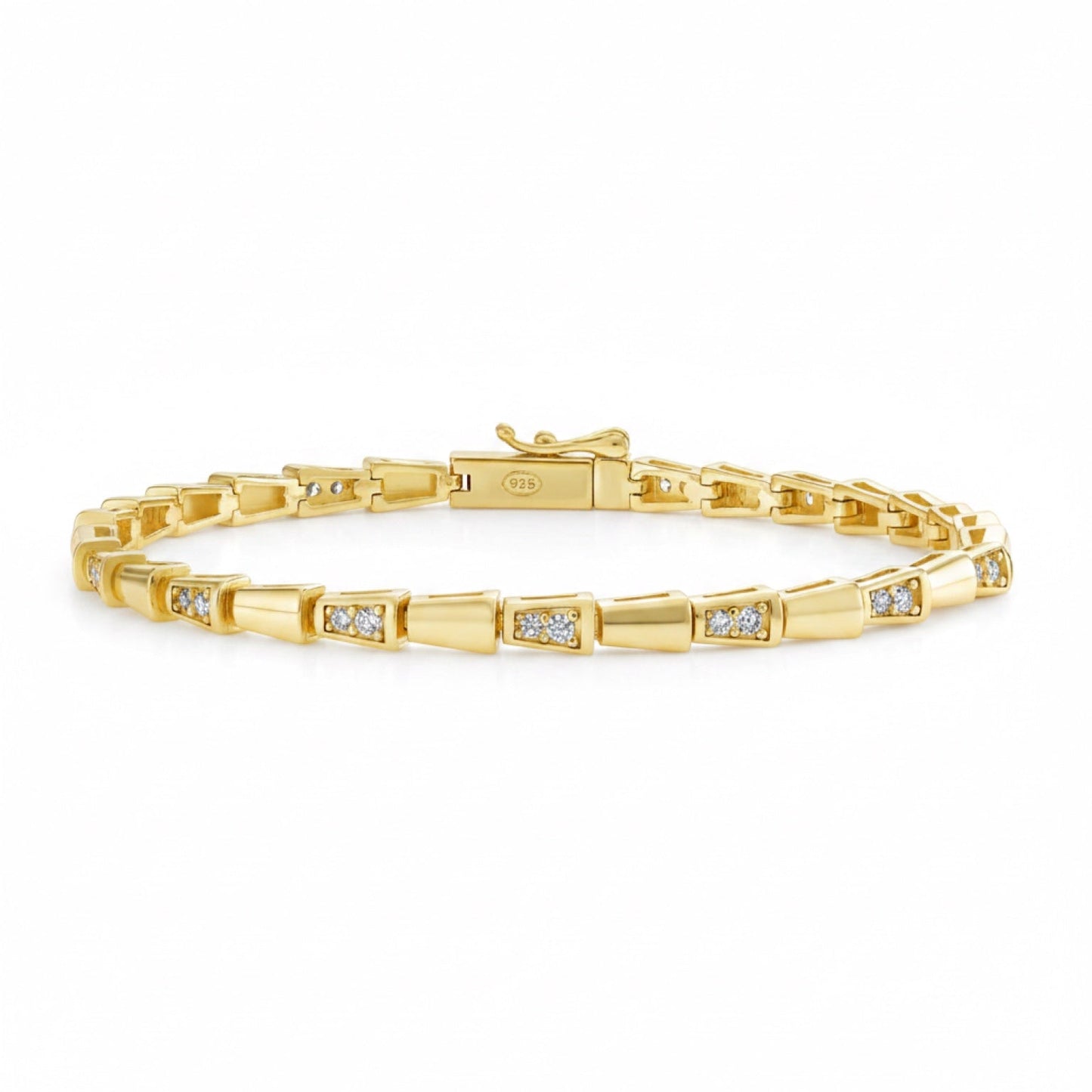 Bedazzled Scales Bracelet 