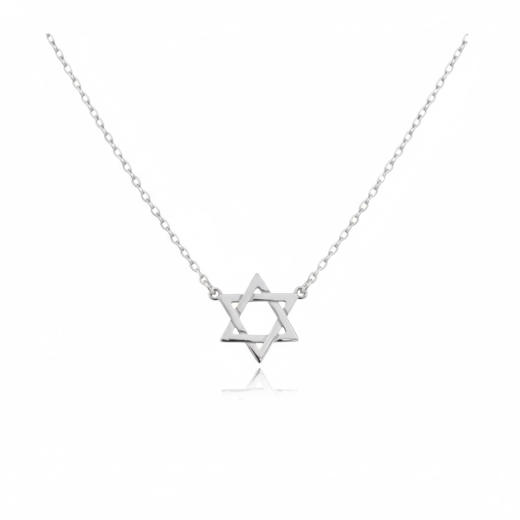 Mini Star of David Necklace 