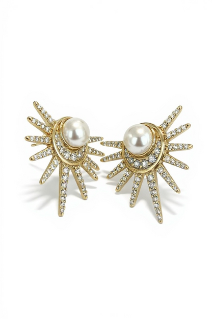Pearl Starburst Stud 