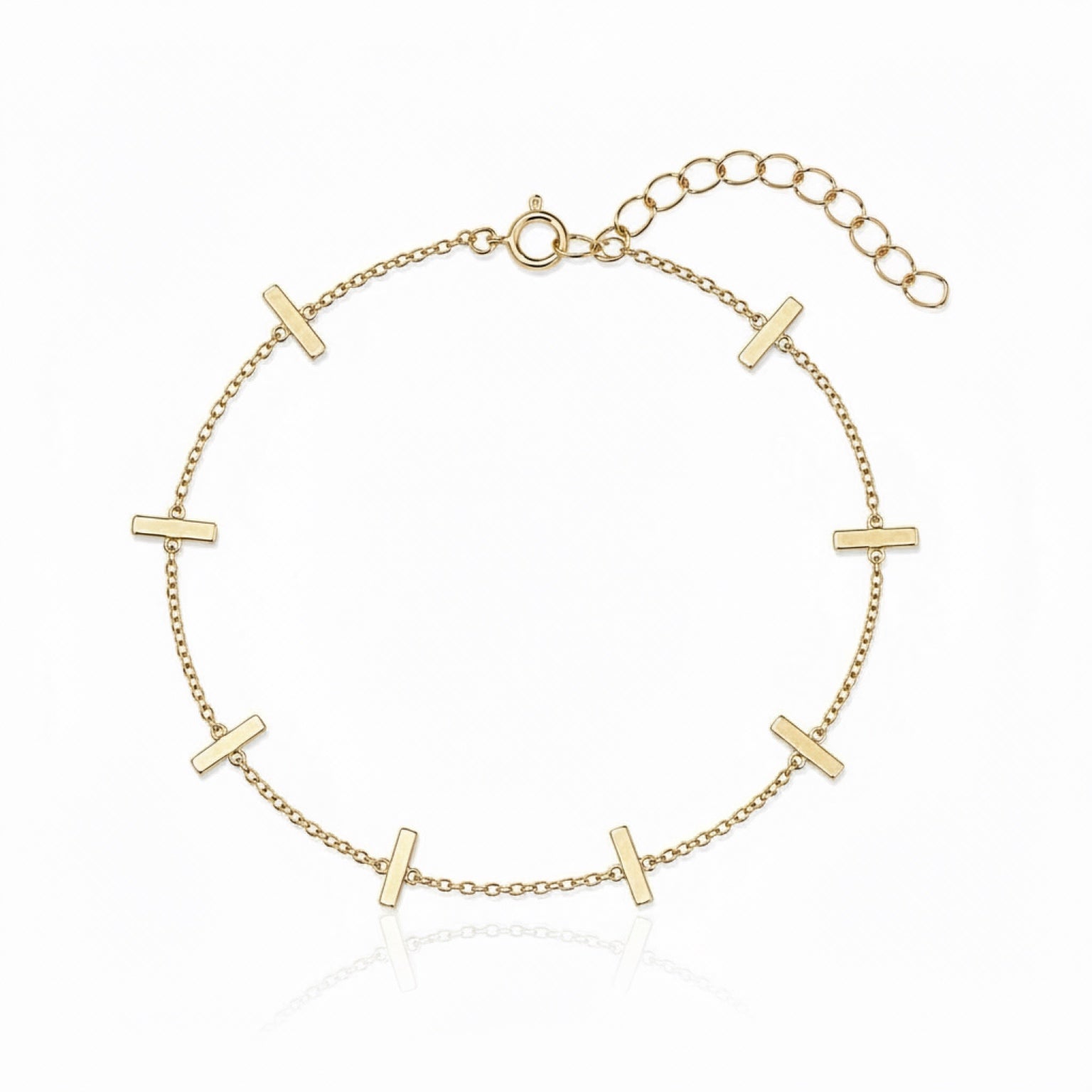 Gold Bar Bracelet 