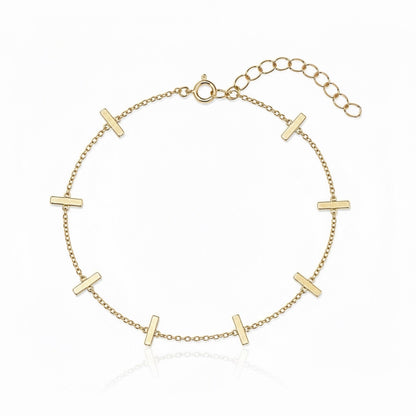 Gold Bar Bracelet 