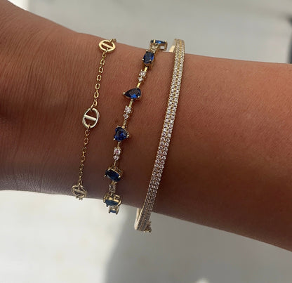 Double Pave Bangle 