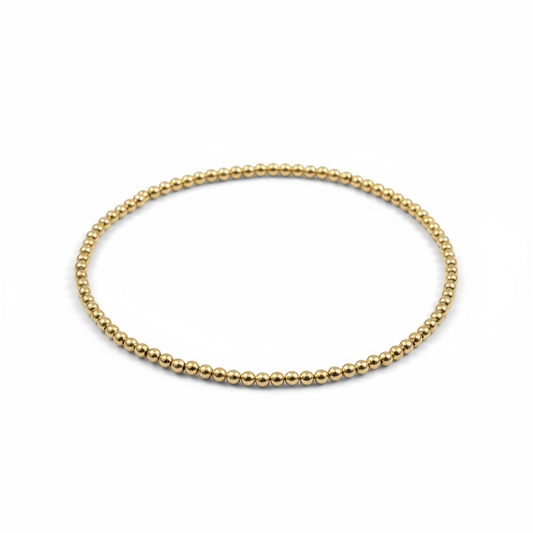 3 mm gold filled anklet 