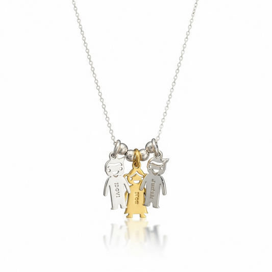 Children Charm Necklace 
