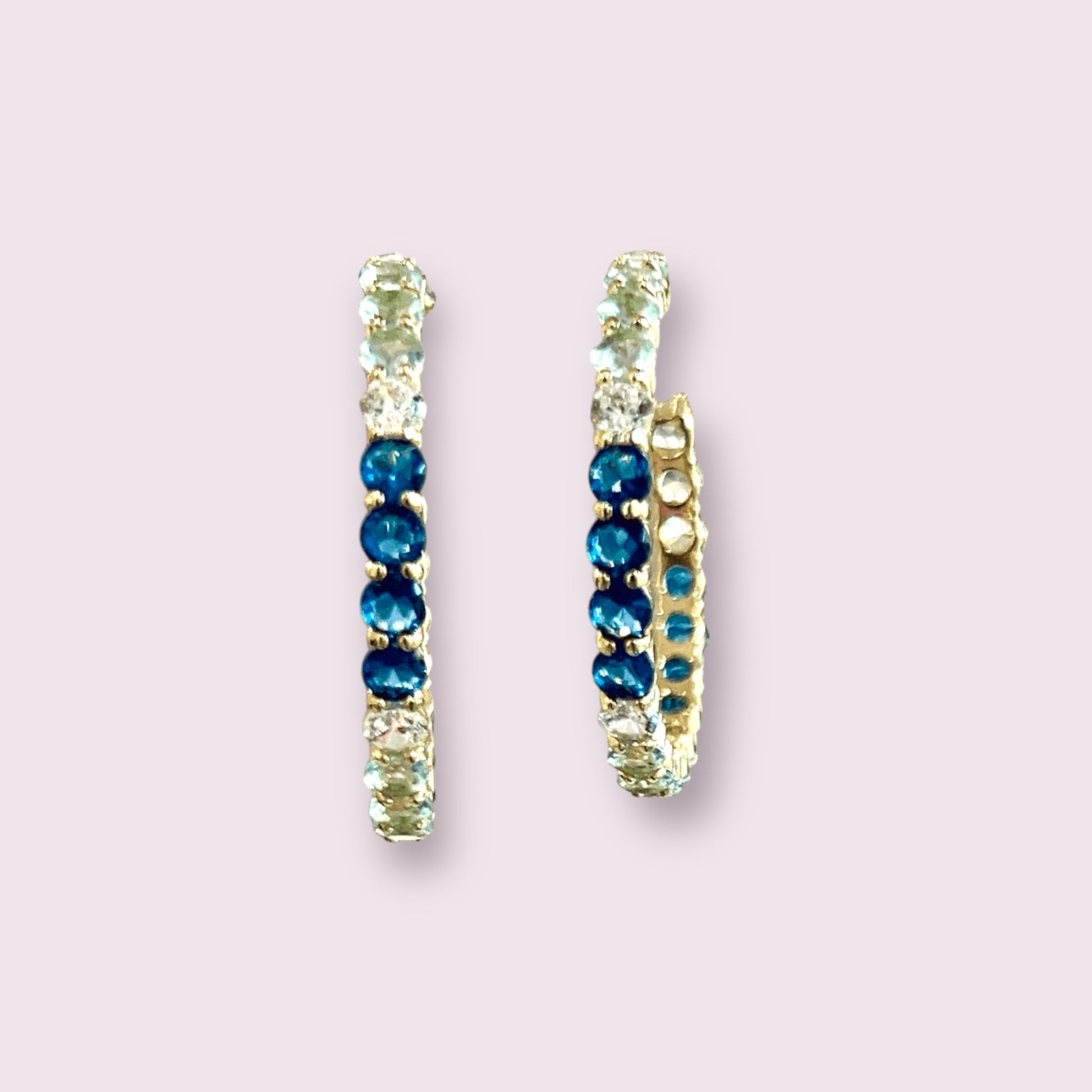 Colorful Hoop Earrings 