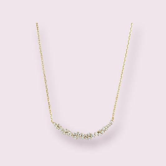 Curved Constellation Necklace 