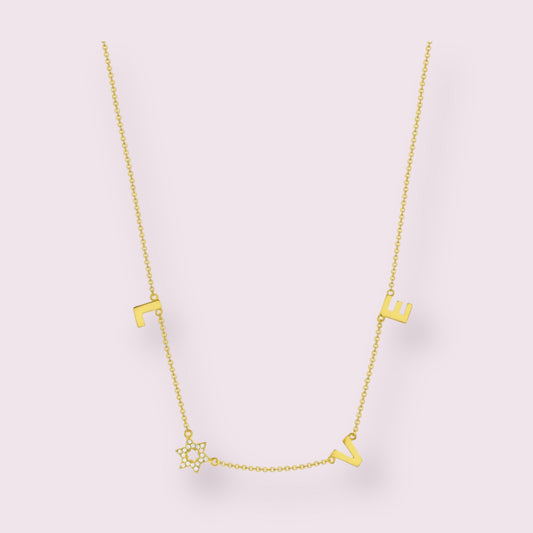 Love Star of David Necklace 