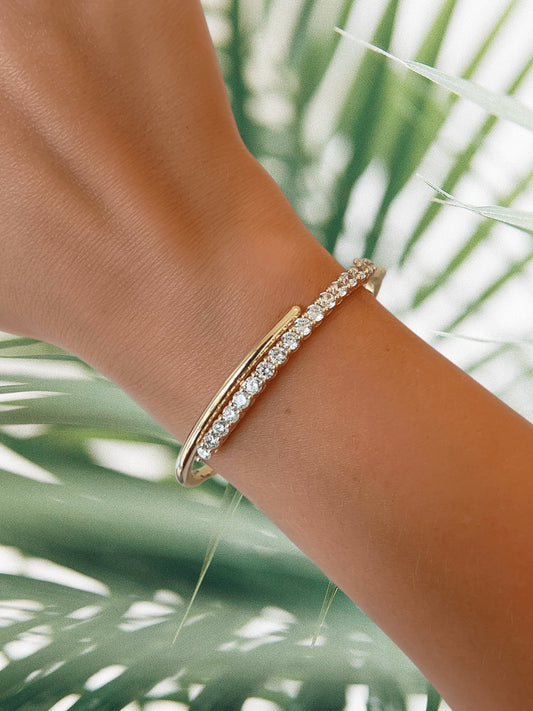Tennis Wrap Bangle 