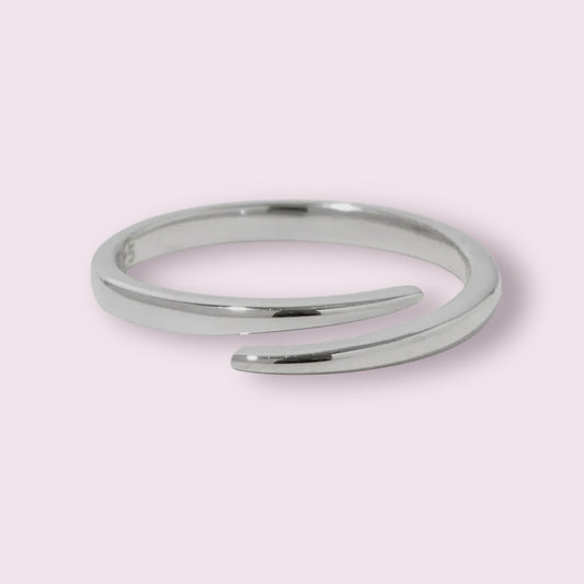 Open Spiral Ring