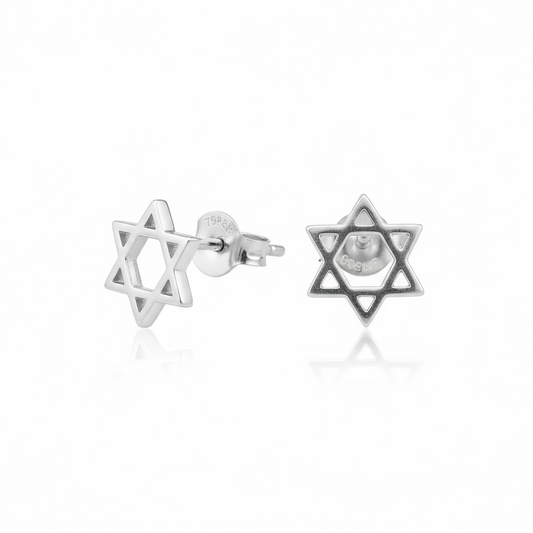 Mini Star of David Studs 