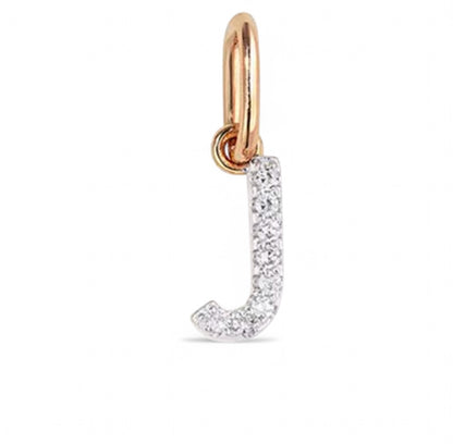 Pave Initial Necklace