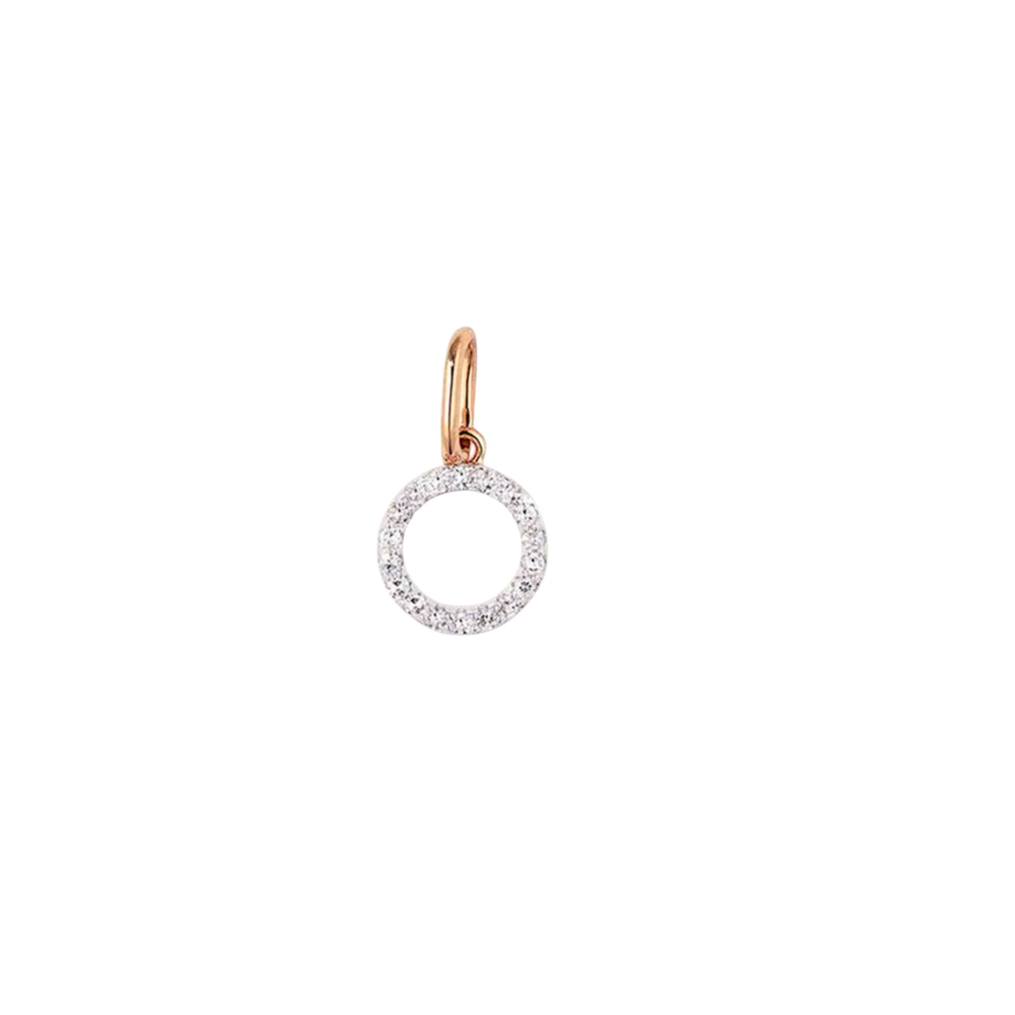 Pave Initial Necklace