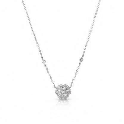 CZ Flower Choker