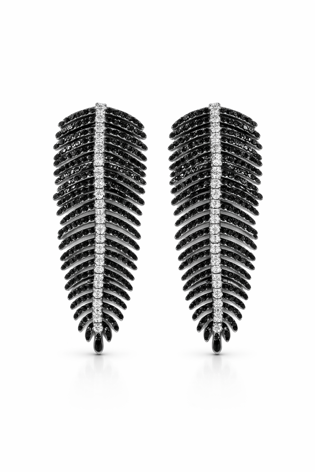 Glam Feather Studs 