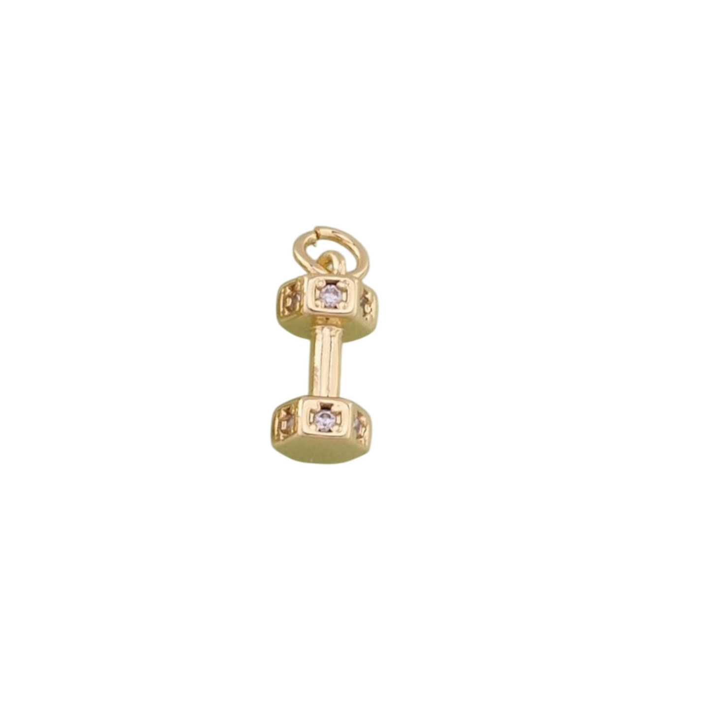 Barbell Charm 