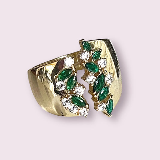 Sprinkled Gemstone Ring