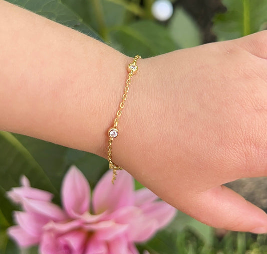 Diamond by the Yard Bracelet 