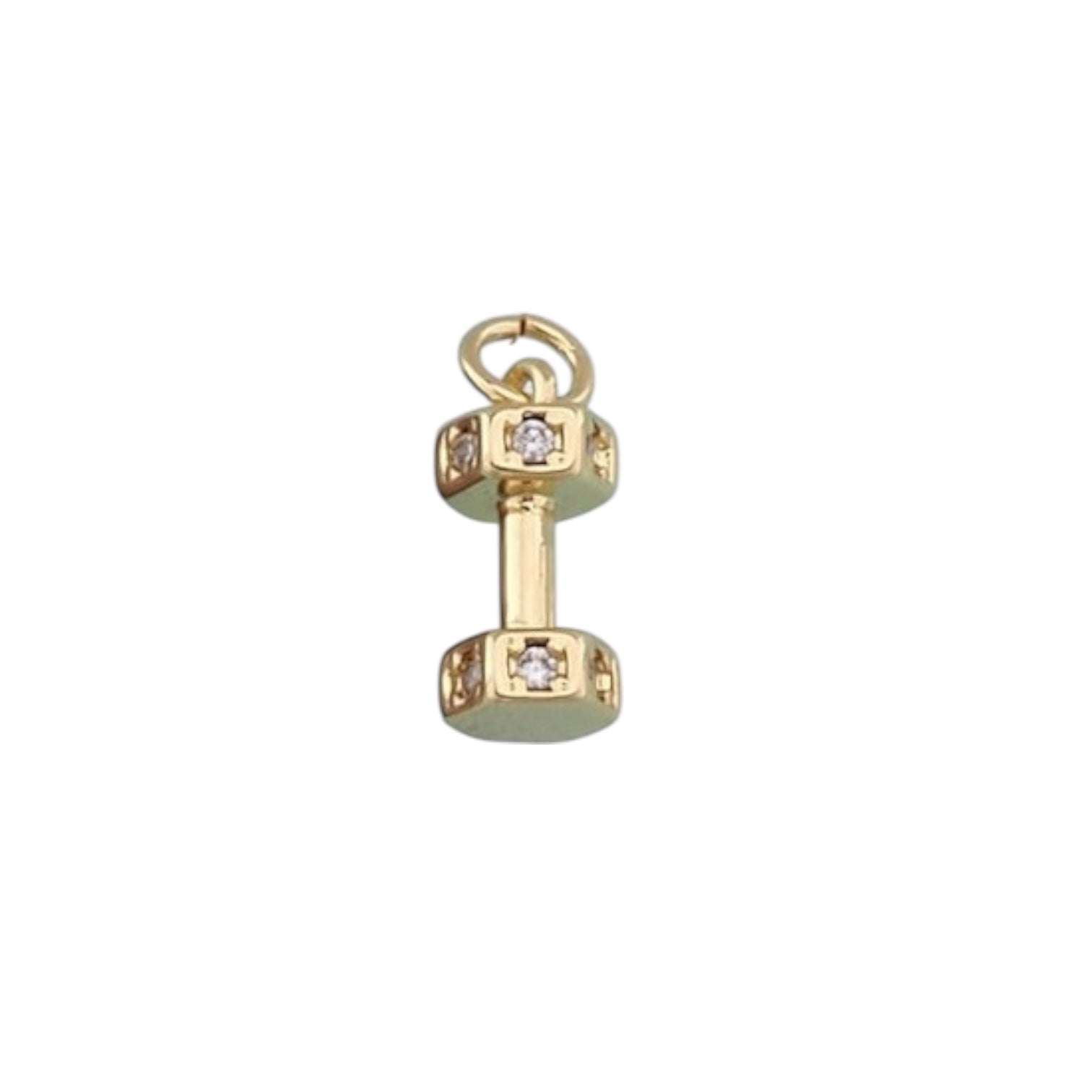 Barbell Charm 