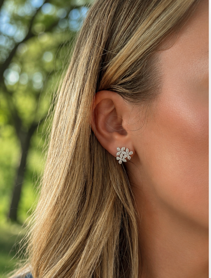 Flower Bouquet Studs 