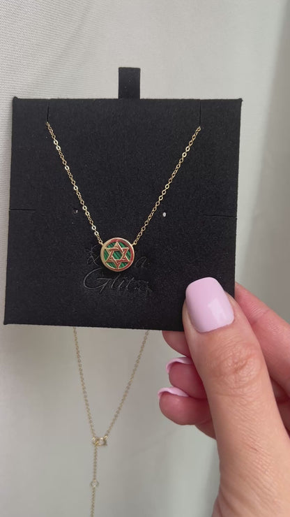 Enamel Star of David