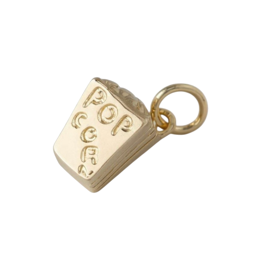 Mini Popcorn Charm 