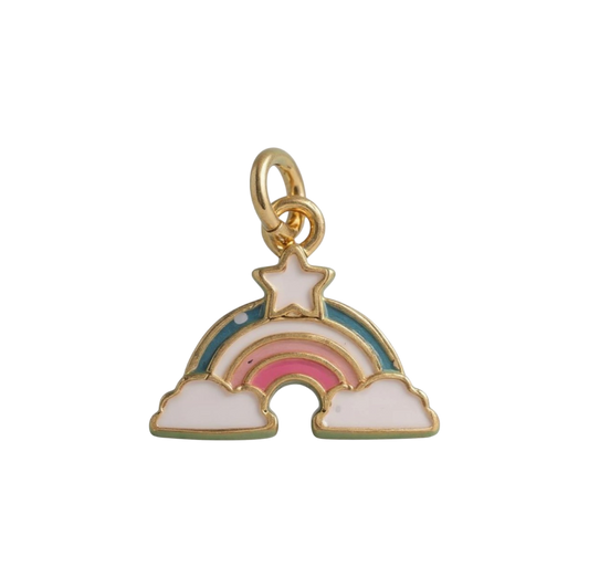 Rainbow Star Charm 